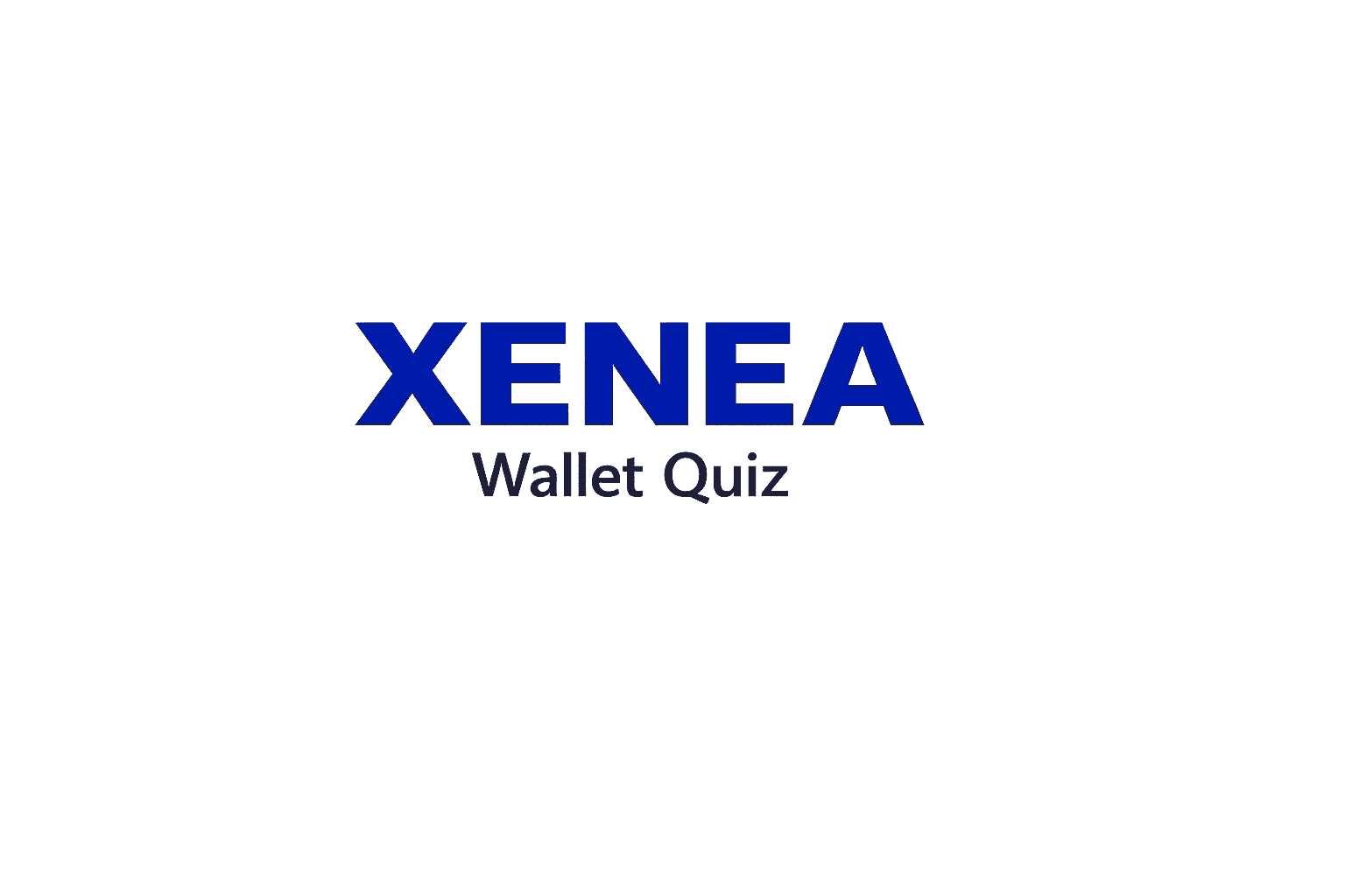 xenea wallet quiz logo